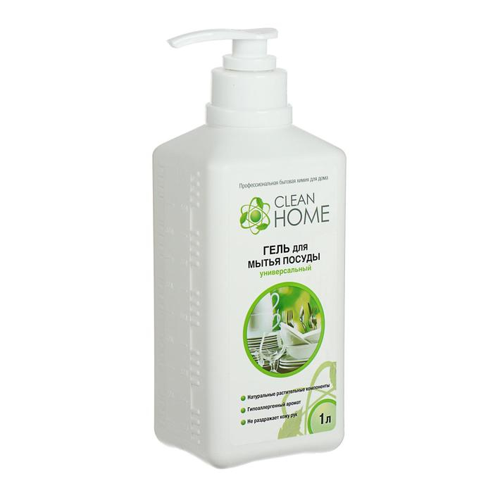 Средство для мытья посуды Clean home, 1 л Средство для мытья посуды Clean home, 1 л