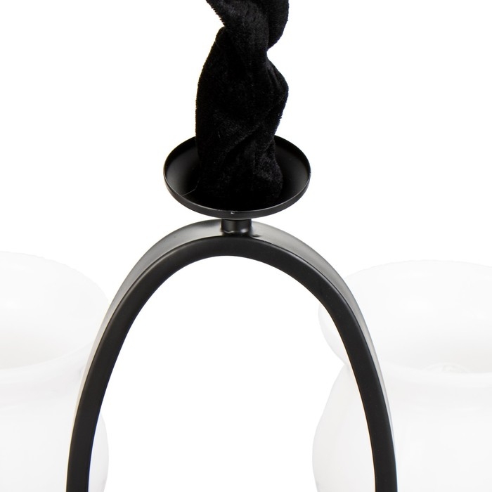 Люстра Люстра "Кантри" 5х40Вт Е27 черно-золотой 60х60х50 см BayerLux