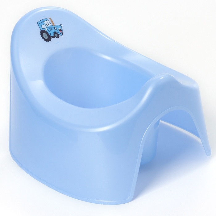 Горшок детский Горшок детский "Трактор", цвет голубой