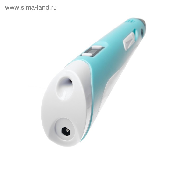 Комплект 3Д ручка с дисплеем голубая + пластик ABS 20 цветов по 10 метров Комплект 3Д ручка с дисплеем голубая + пластик ABS 20 цветов по 10 метров