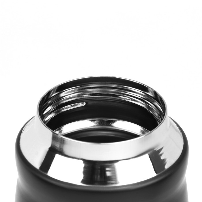 Термос, серия: Топ,  Термос, серия: Топ, "Мастер К", 500 мл, сохраняет тепло 12 часов, черный