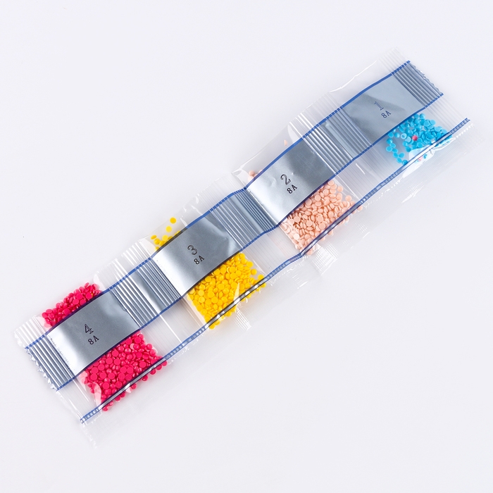 Алмазная вышивка «Химари», 13,7 × 18,3 см, картон, с частичным заполнением