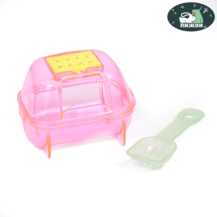 Туалет для грызунов 10 х 7 см микс цветов Туалет для грызунов 10 х 7 см микс цветов