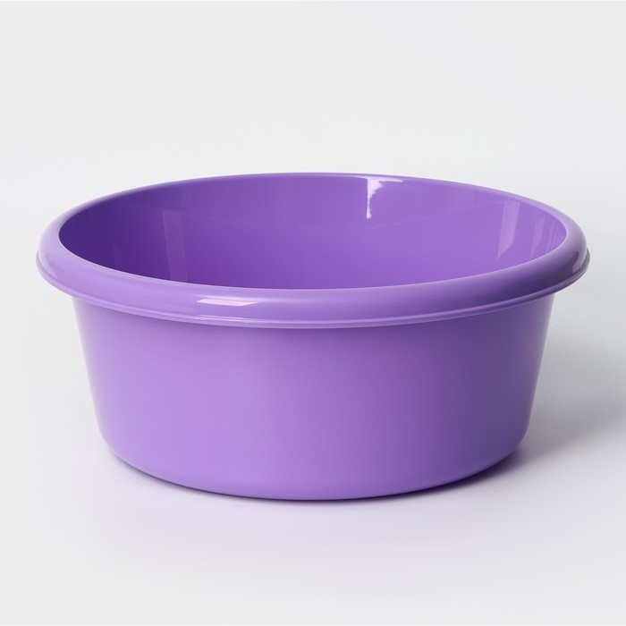 Таз круглый, 11 л, цвет лиловый Таз круглый, 11 л, цвет лиловый