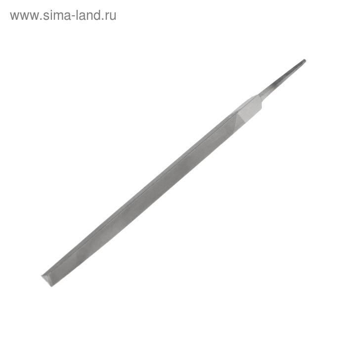 Напильник ТУНДРА, для заточки цепей пил, трехгранный, сталь У10, №3, 200 мм Напильник ТУНДРА, для заточки цепей пил, трехгранный, сталь У10, №3, 200 мм