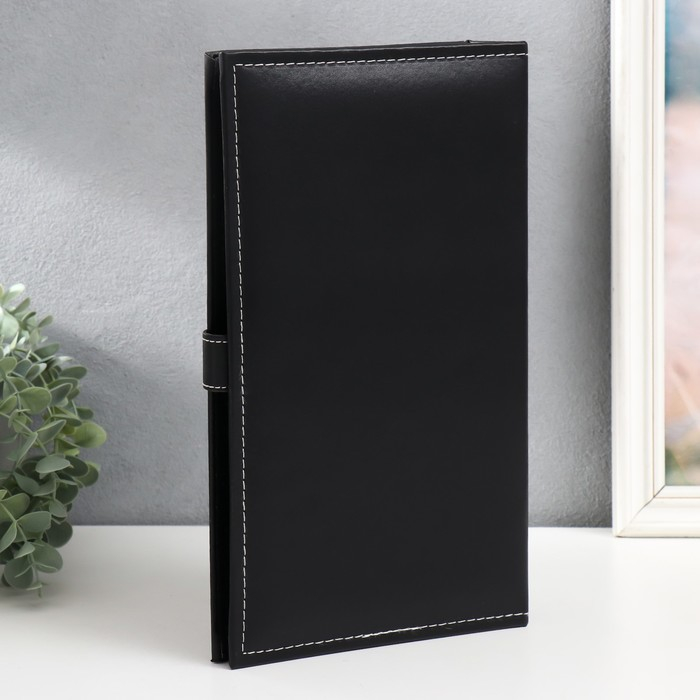 Фотоальбом на 300 фото 10х15 см Фотоальбом на 300 фото 10х15 см "Черный" кожзам МИКС 33х19х6 см