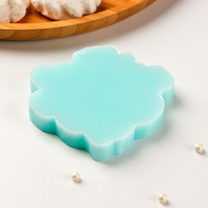 Силиконовый молд «Микс фигурок», 8×8 см, цвет бирюзовый Силиконовый молд «Микс фигурок», 8×8 см, цвет бирюзовый