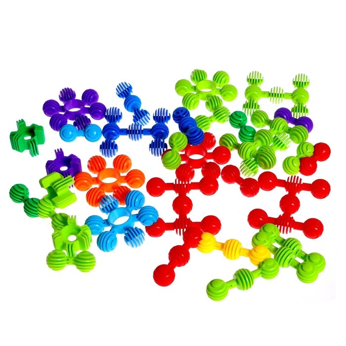 Конструктор обучающий «Молекулы», 34 детали Конструктор обучающий «Молекулы», 34 детали