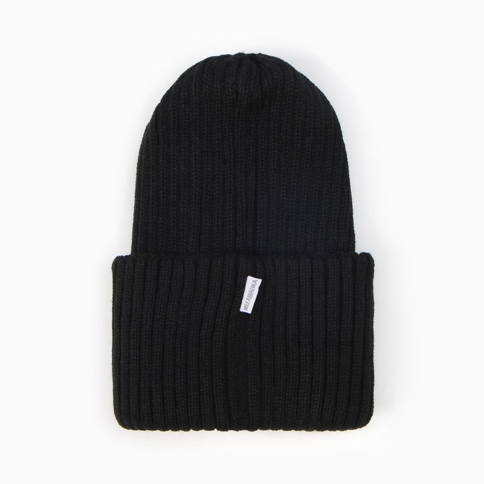 Шапка детская, цвет черный, размер 54-56 Шапка детская, цвет черный, размер 54-56