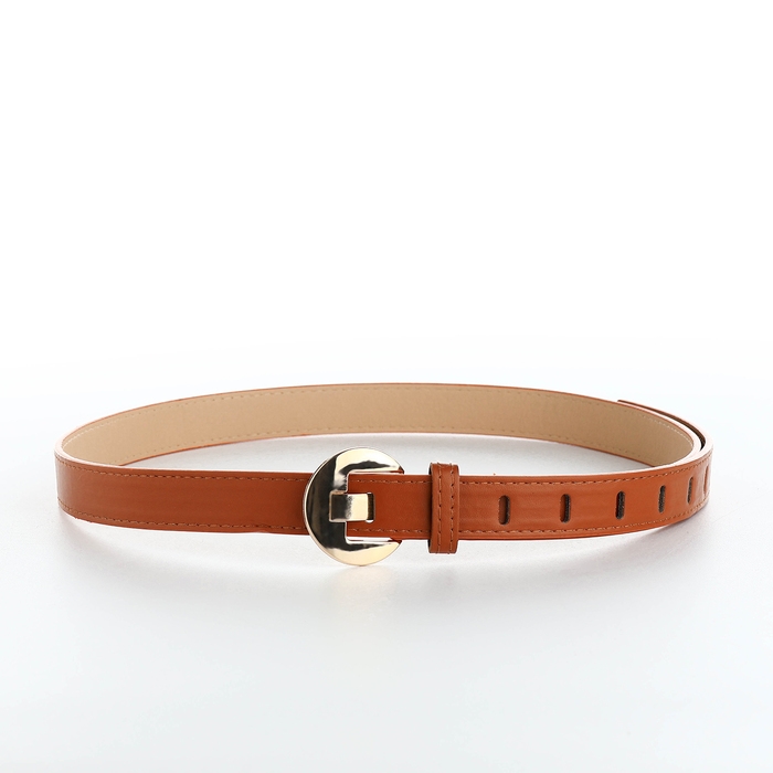 Ремень женский, ширина 2,5 см, цвет рыжий Ремень женский, ширина 2,5 см, цвет рыжий