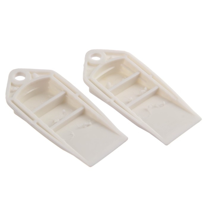 Стоппер для дверей, набор 2 шт., цвет белый, Крошка Я Стоппер для дверей, набор 2 шт., цвет белый, Крошка Я