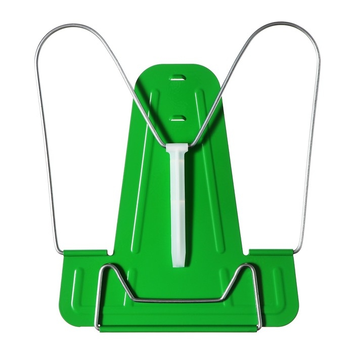 Подставка для книг Подставка для книг "СТАММ", металлическая, зеленая