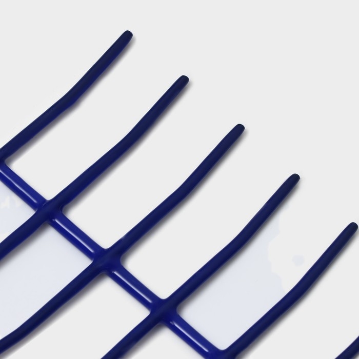 Вешалка многоуровневая для галстуков Доляна, антискользящее покрытие, 25×16 см, цвет МИКС