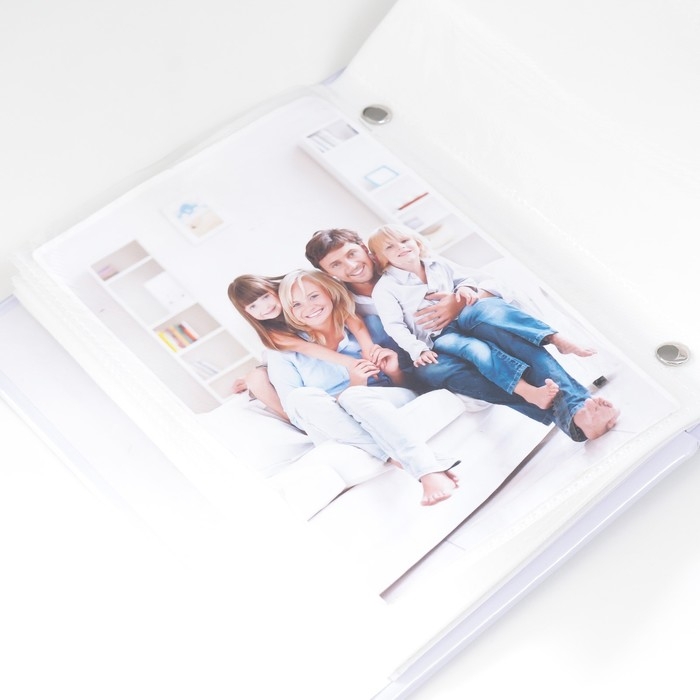 Фотоальбом на 96 фото 10х15 см  Фотоальбом на 96 фото 10х15 см "Коровка на лужайке" 16,5х12х5,5 см