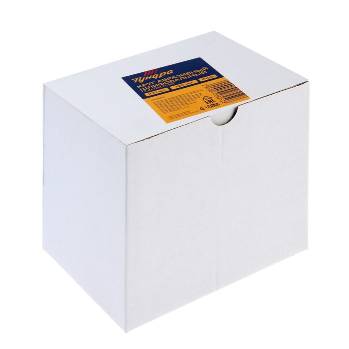 Круг абразивный шлифовальный под Круг абразивный шлифовальный под "липучку" ТУНДРА, 125 мм, Р120, 100 шт.