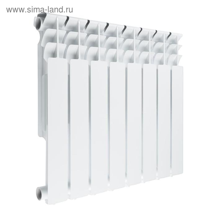 Радиатор Tropic 500x100 мм алюминиевый, 8 секций Радиатор Tropic 500x100 мм алюминиевый, 8 секций