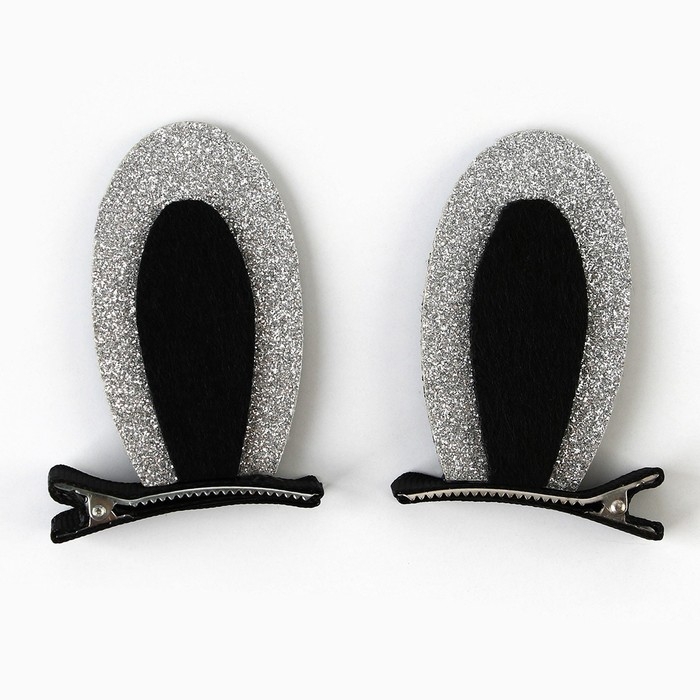 Заколки ушки новогодние «Самой обаятельной», на Новый год, 1 х 5 х 9 см Заколки ушки новогодние «Самой обаятельной», на Новый год, 1 х 5 х 9 см