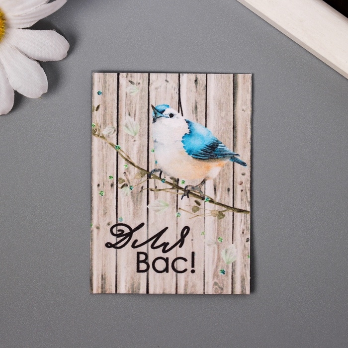 Набор открыток с семенами  Набор открыток с семенами "Вырасти сам" "Для вас" 5*7см 3 шт