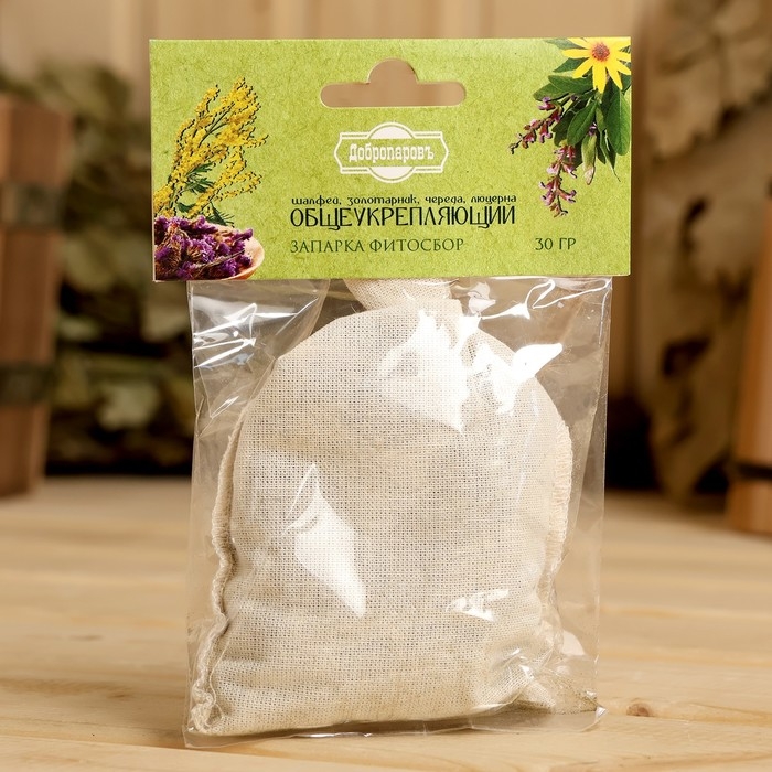 Запарка для бани Запарка для бани "Общеукрепляющий", набор 5 шт по 30 г