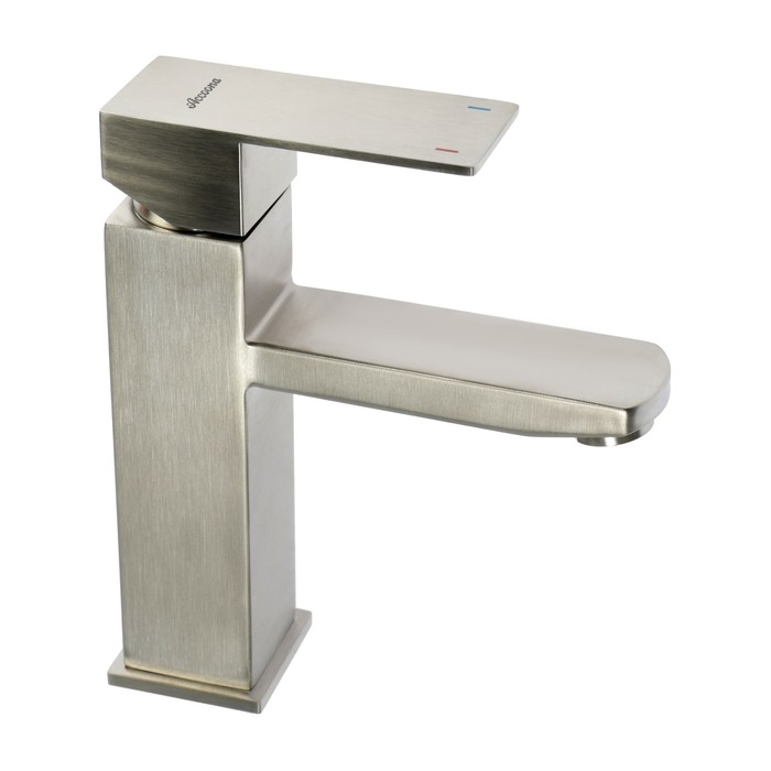 Смеситель для раковины Accoona A96201, 1-рычажный, картридж 35мм, h=18см, нерж.сталь Смеситель для раковины Accoona A96201, 1-рычажный, картридж 35мм, h=18см, нерж.сталь