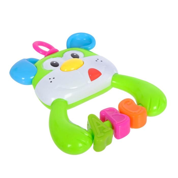 Погремушка «Собачка», цвет МИКС, Крошка Я Погремушка «Собачка», цвет МИКС, Крошка Я