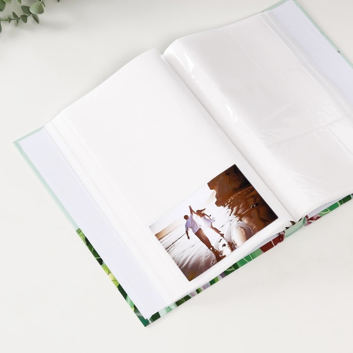 Фотоальбом на 300 фото 10х15 см Фотоальбом на 300 фото 10х15 см "Объёмные цветы" МИКС 23,5х5,5х33,5 см