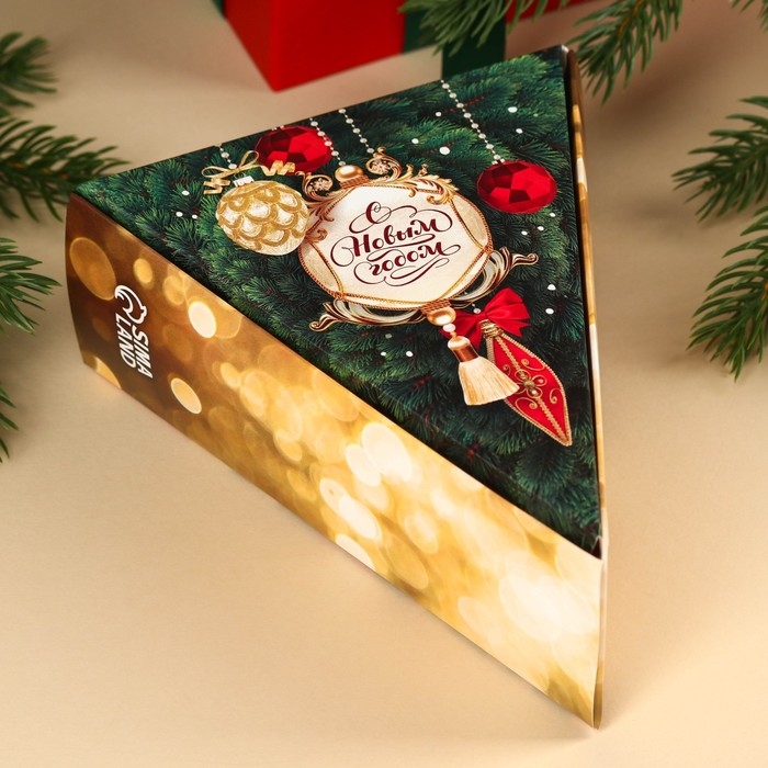 Чай чёрный с лимоном &laquo;Время волшебства&raquo;, в коробке-ёлке, 100 г.