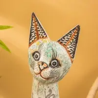 Сувенир &laquo;Кошка&raquo;, 60&times;14&times;6 см, дерево, МИКС