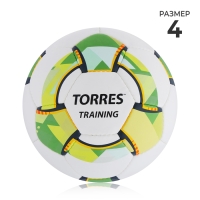 Футбольный мяч TORRES Training, F320054, ручная сшивка, 32 панели, р. 4, PU