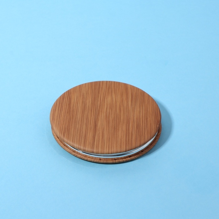 Зеркало складное «Бамбук», d = 7 см, с увеличением, цвет «тёмное дерево» Зеркало складное «Бамбук», d = 7 см, с увеличением, цвет «тёмное дерево»