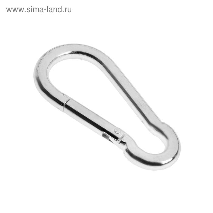 Карабин ТУНДРА krep, DIN5299С, 11х120 мм, оцинкованный, 1 шт. Карабин ТУНДРА krep, DIN5299С, 11х120 мм, оцинкованный, 1 шт.