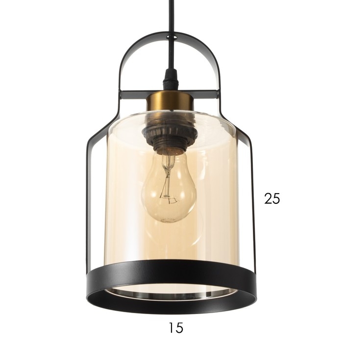 Светильник BayerLux 2102/1BK E27 40Вт черный 15х15х100 см Светильник BayerLux 2102/1BK E27 40Вт черный 15х15х100 см