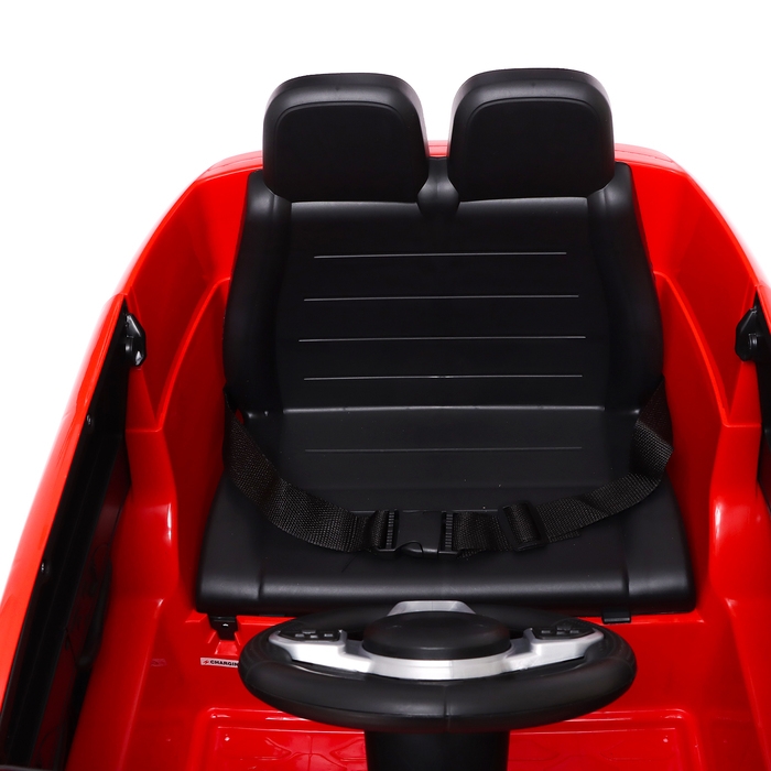 Электромобиль «Порш», 2 мотора, цвет красный Электромобиль «Порш», 2 мотора, цвет красный