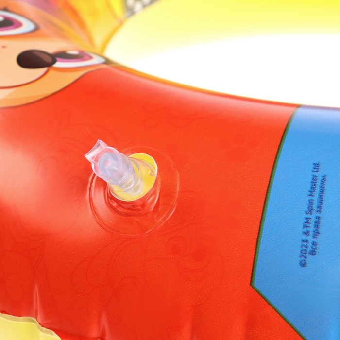 Круг надувной PAW PATROL, для плавания, детский, 55 см., цвет жёлтый Круг надувной PAW PATROL, для плавания, детский, 55 см., цвет жёлтый