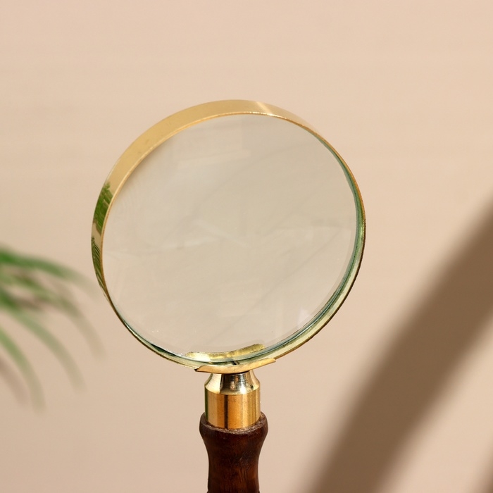 Лупа настольная сувенирная Лупа настольная сувенирная "Рист" дерево, латунь 25 см