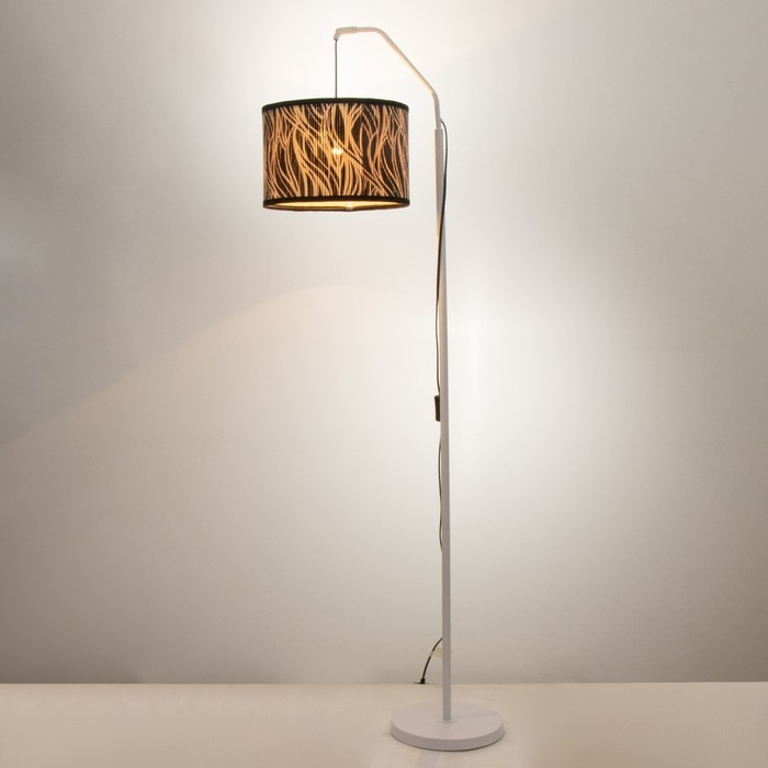 Торшер без абажура  Торшер без абажура "Медиум" Е27 40Вт  белый 32х26х151см