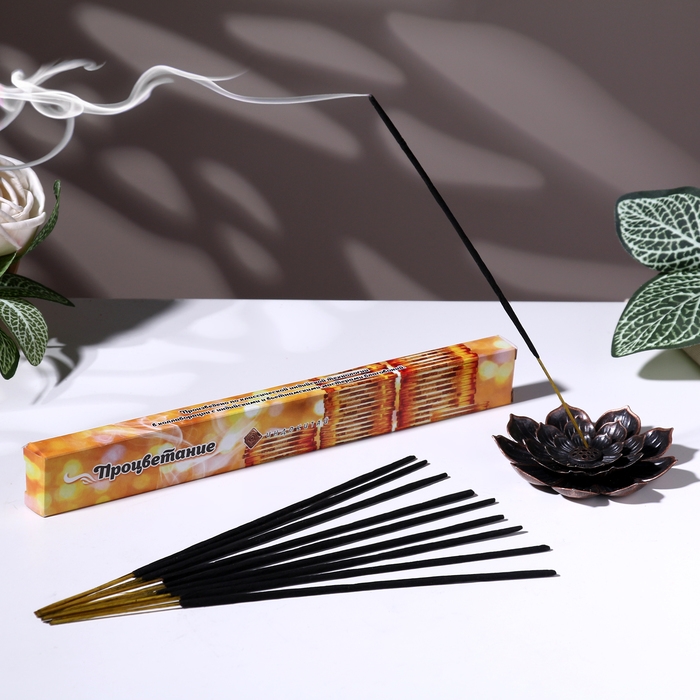 Благовония  Благовония "Расслабление  Процветание", 20 палочек в упаковке