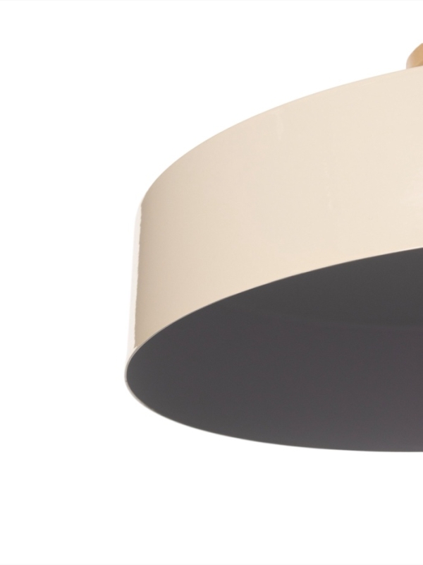 Светильник Timothy 1х40Вт Е27 пр-1м кремовый 32,5х32,5х12см