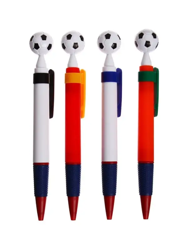 Ручка - прикол шариковая Calligrata «Футбольный мяч», МИКС Ручка - прикол шариковая Calligrata «Футбольный мяч», МИКС