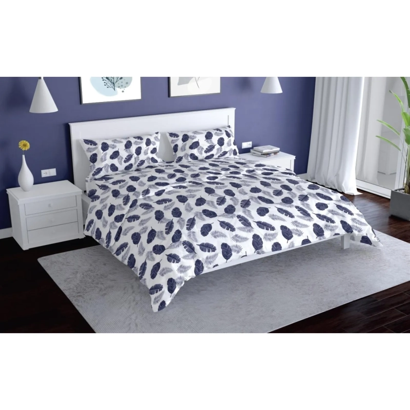 Постельное белье 1,5сп набивн.поплин 105г/м2 (нав.70х70-2шт),28332-4