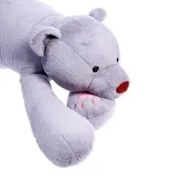 Мягкая игрушка «Медведь Бруно», серая, 100 см