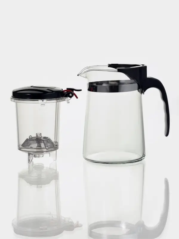 Чайник заварочный гунфу Magistro &laquo;Мантана&raquo;, 500 мл, с пластиковом сито, боросиликатное стекло, прозрачный