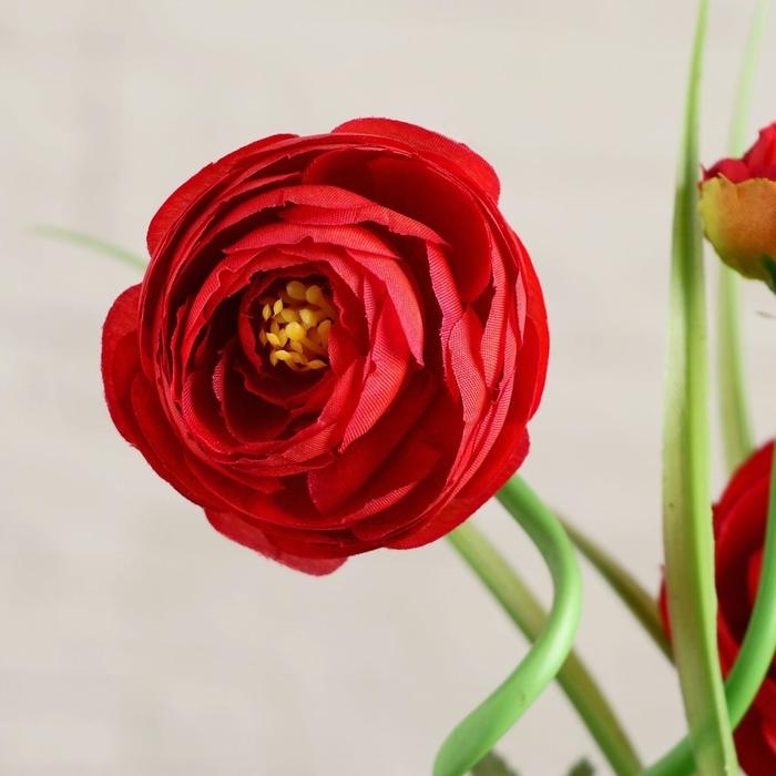 Композиция в горшочке  Композиция в горшочке "Пионы" 8х25 см, микс