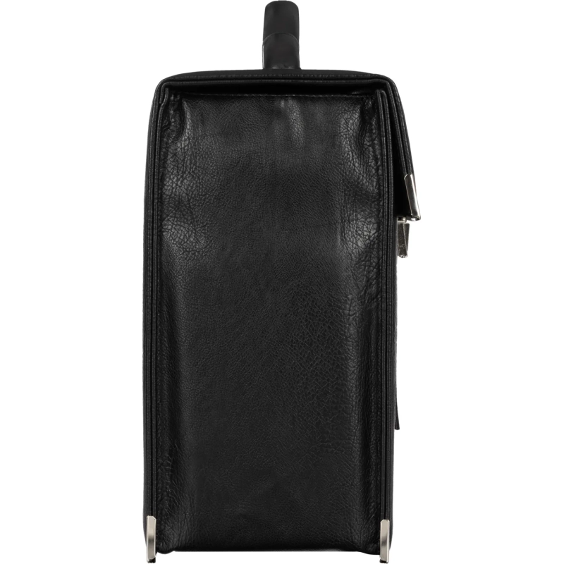 Портфель ГРИФ К мод. 1027/2 черный экокожа