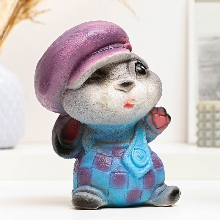 Копилка Копилка "Зайка в кепке" 12х15х18см