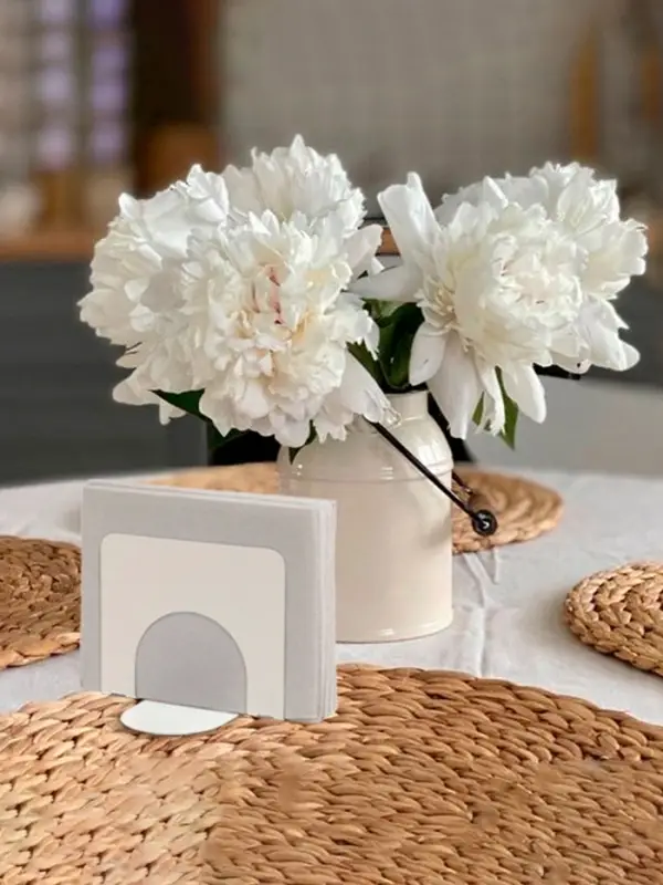 Салфетница складная Доляна &laquo;Фавела&raquo;, 10&times;12 см, белая