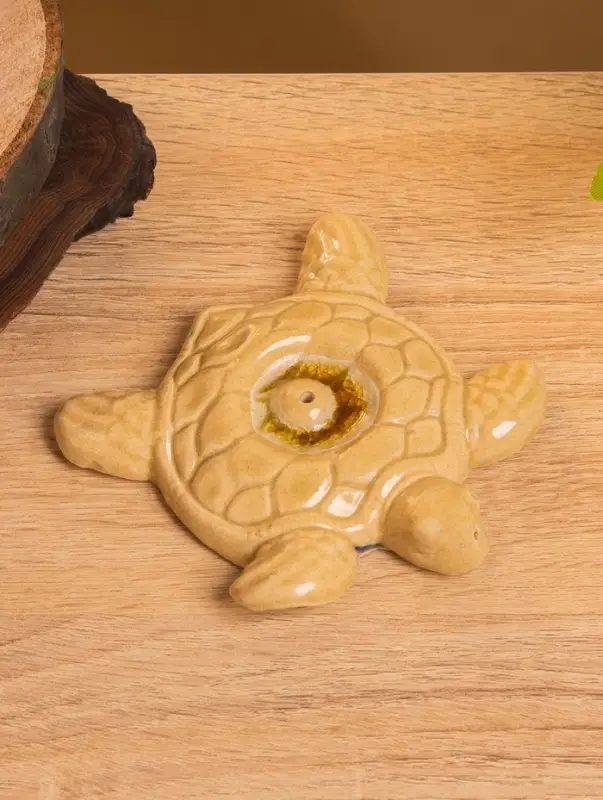 Подставка под благовония «Морская черепаха», 10×10×2 см, керамика, МИКС Подставка под благовония «Морская черепаха», 10×10×2 см, керамика, МИКС