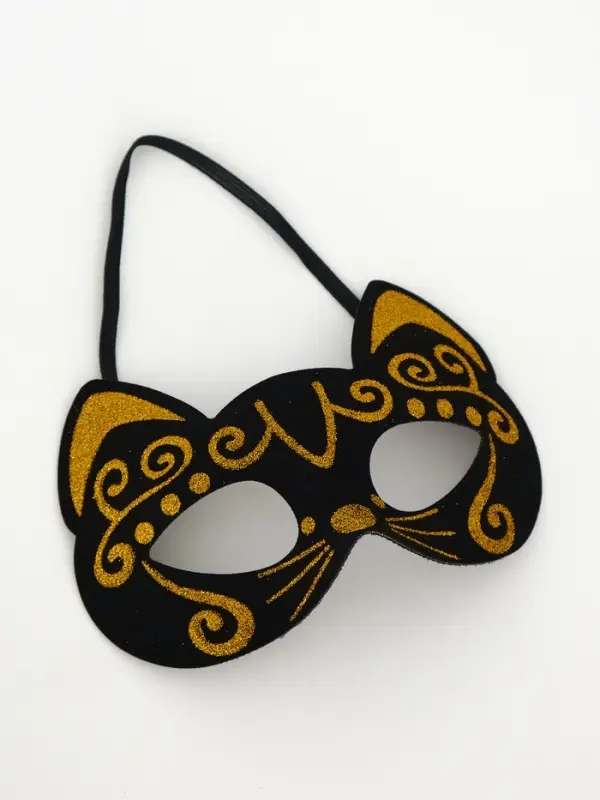 Карнавальная маска Карнавальная маска "Кошечка", цвета МИКС