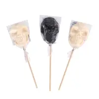 Хеллоуин. Карамель леденцовая &laquo;Черепа&raquo; на палочке, 24 г