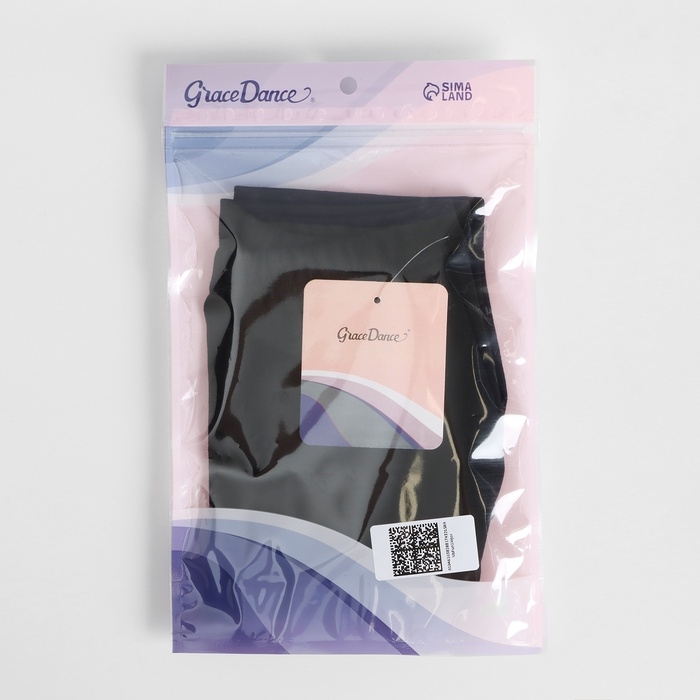 Юбка с запахом для гимнастики и танцев Grace Dance, р. 38-40, цвет чёрный Юбка с запахом для гимнастики и танцев Grace Dance, р. 38-40, цвет чёрный